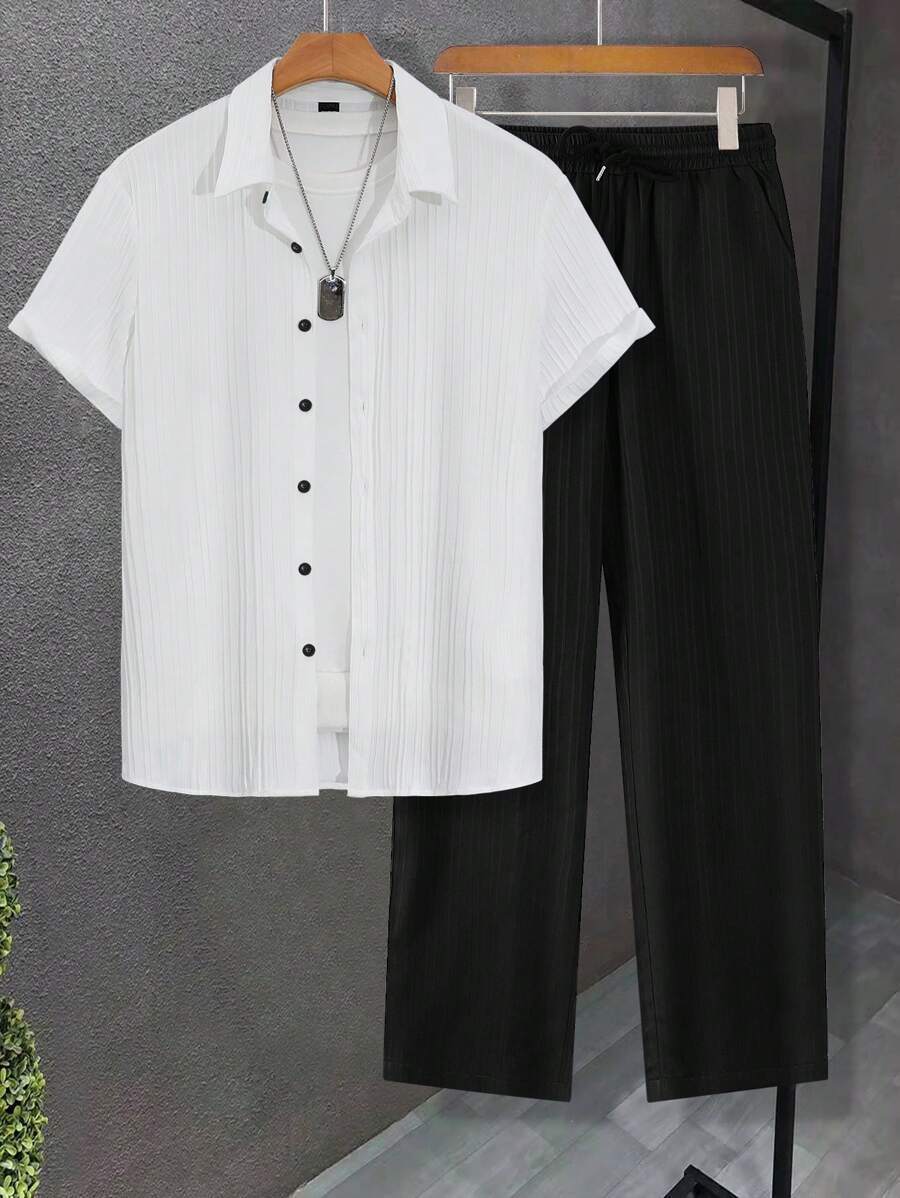 Men's casual two-piece set